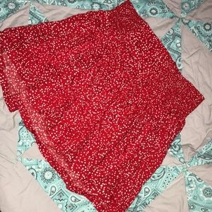 Super cute red skirt
